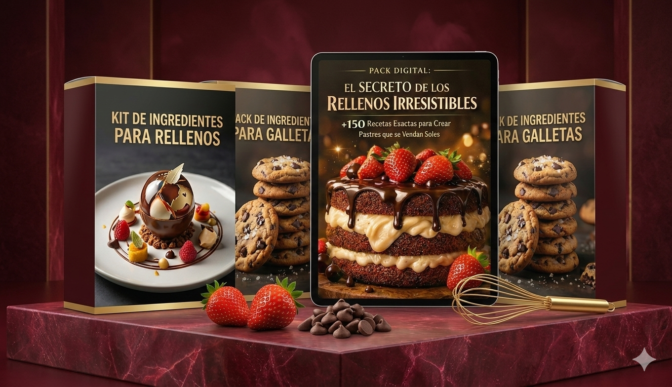 Ecosistema Máster Bakery 360: De Recetas a Negocio Altamente Rentable (7 en 1)