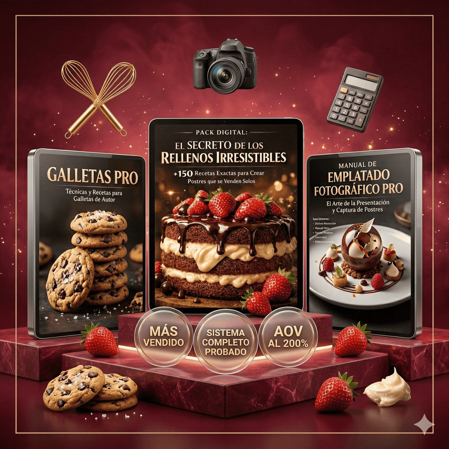 Trinidad del Éxito Pastelero: Sabor, Tendencia y Presentación Pro