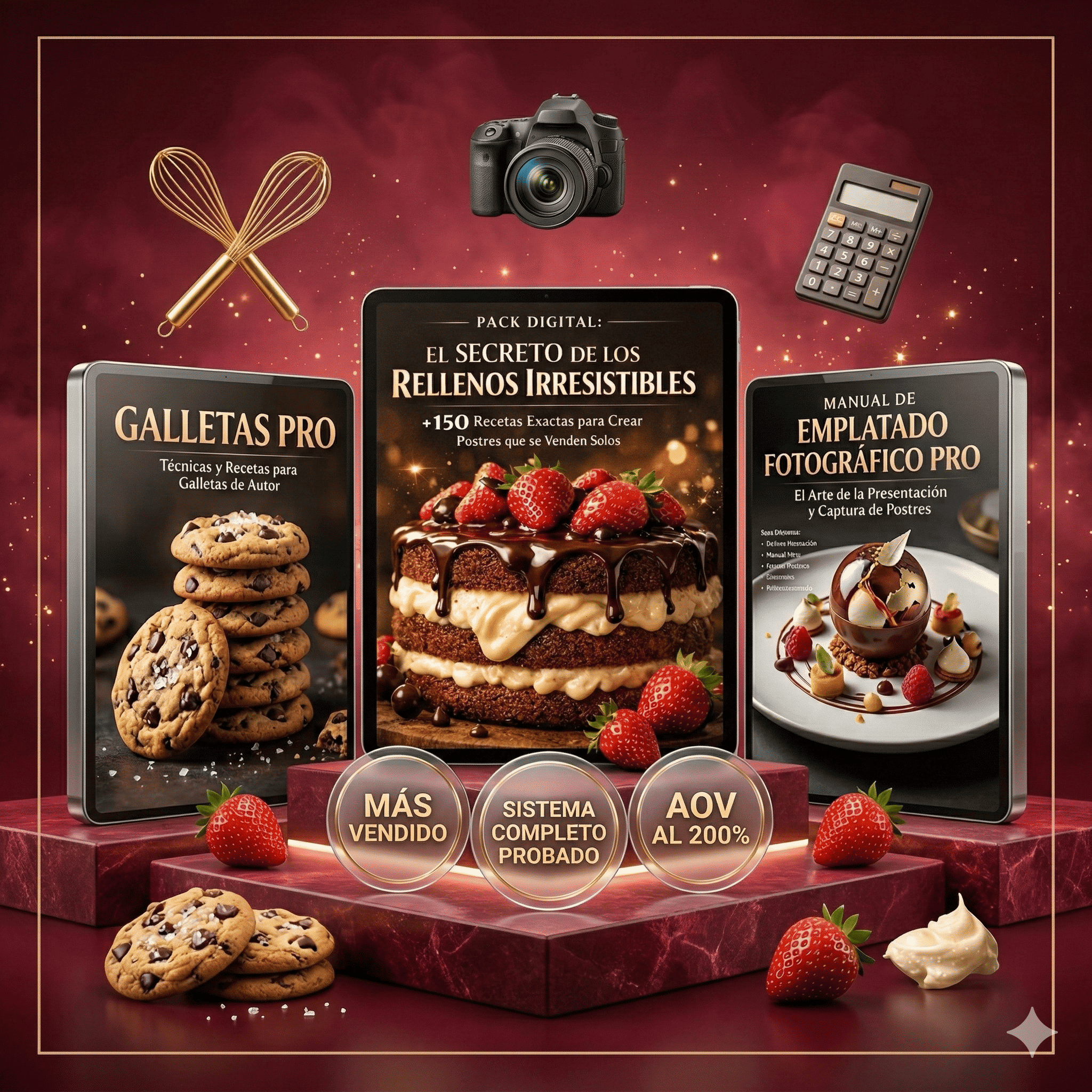 Trinidad del Éxito Pastelero: Sabor, Tendencia y Presentación Pro