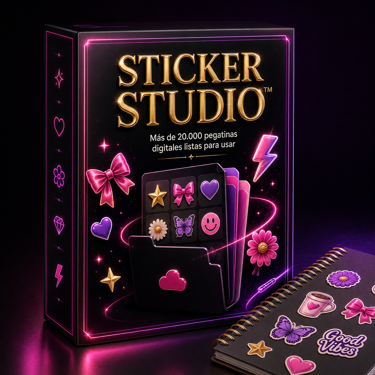 Sticker Studio™ — Pack Viral + 3 Bonos de Regalo